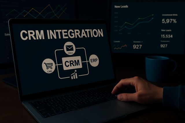 CRM інтеграція — автоматизація бізнес-процесів, синхронізація сайту з CRM, оптимізація комунікацій